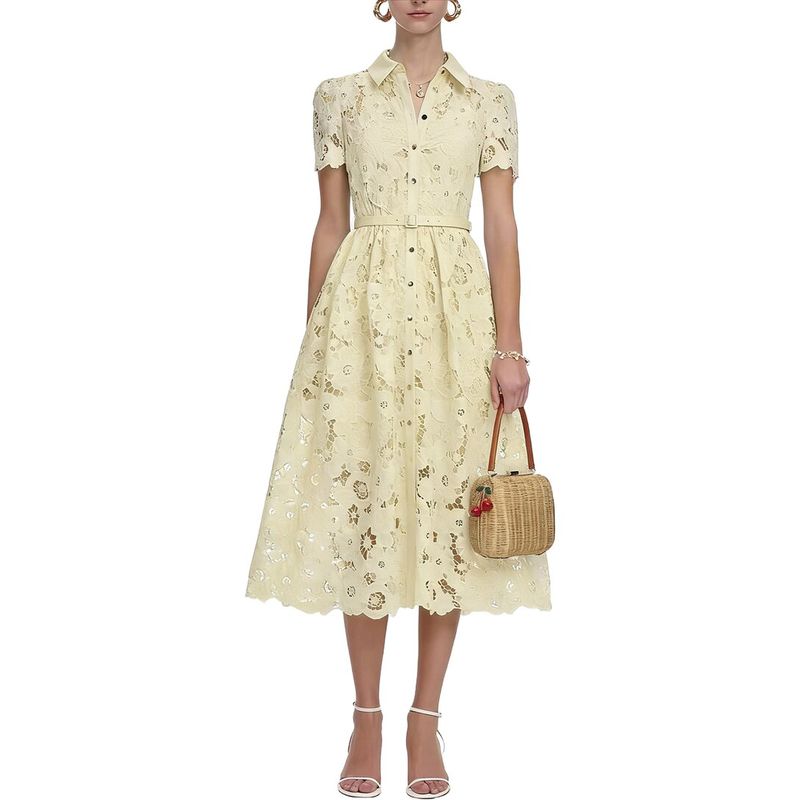 Linda Charm Womens A-Line Dress